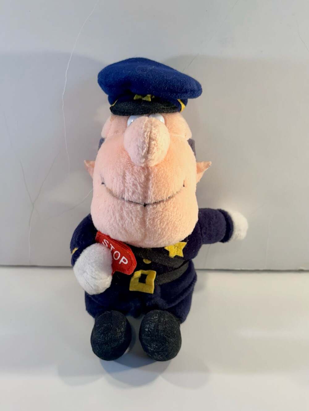1999 Stuffins Frosty's Winter Wonderland Traffic Cop Plush